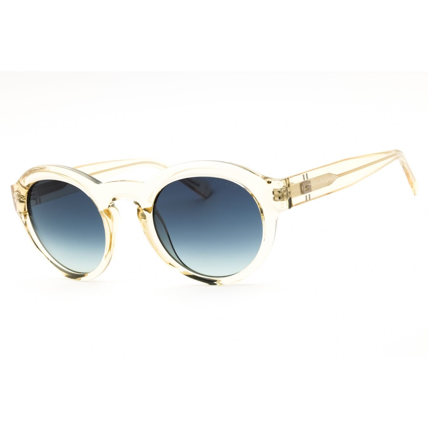 Guess GU00205 Men's Round Sunglasses – Shiny Yellow