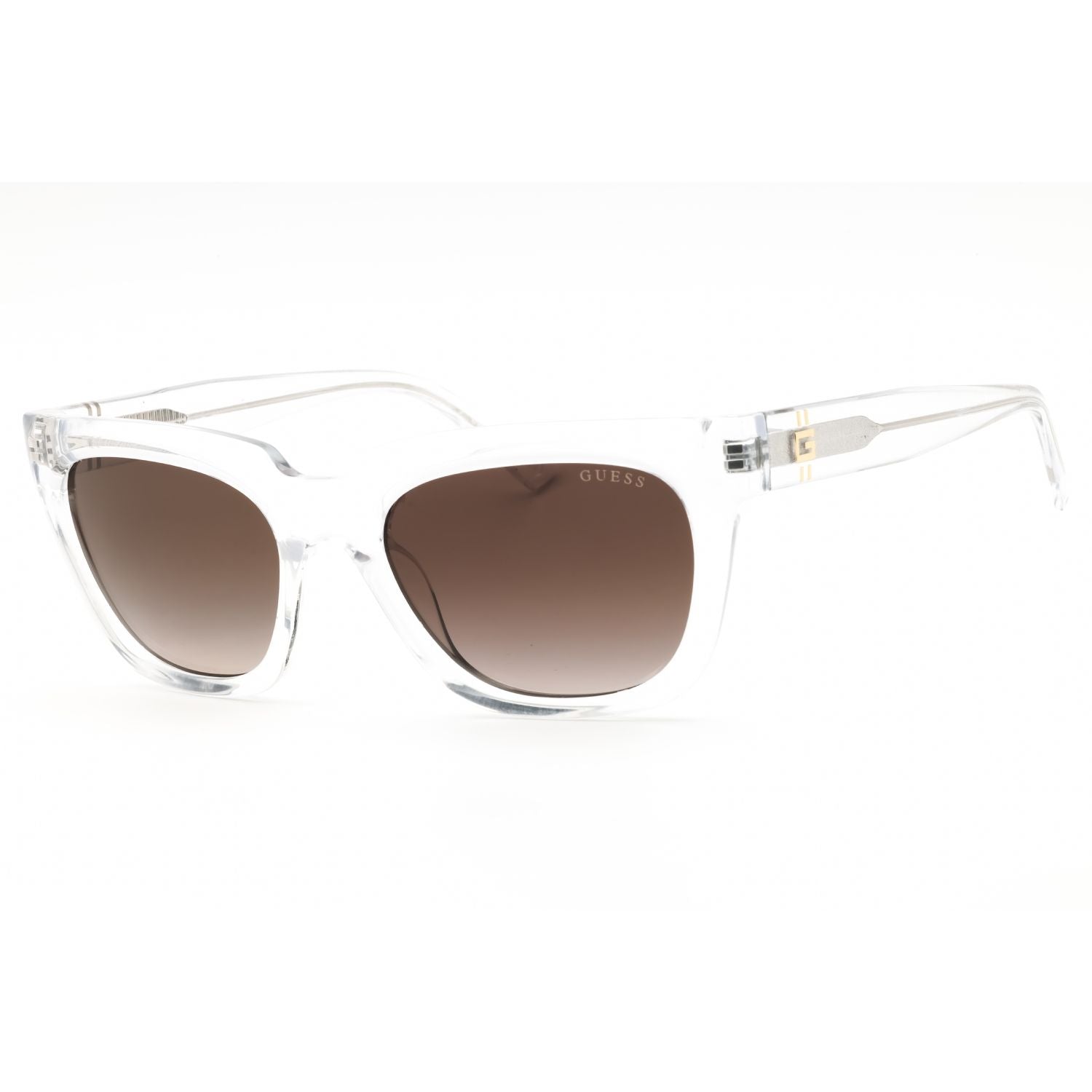 Guess GU00206 Men's Rectangular Sunglasses – Crystal