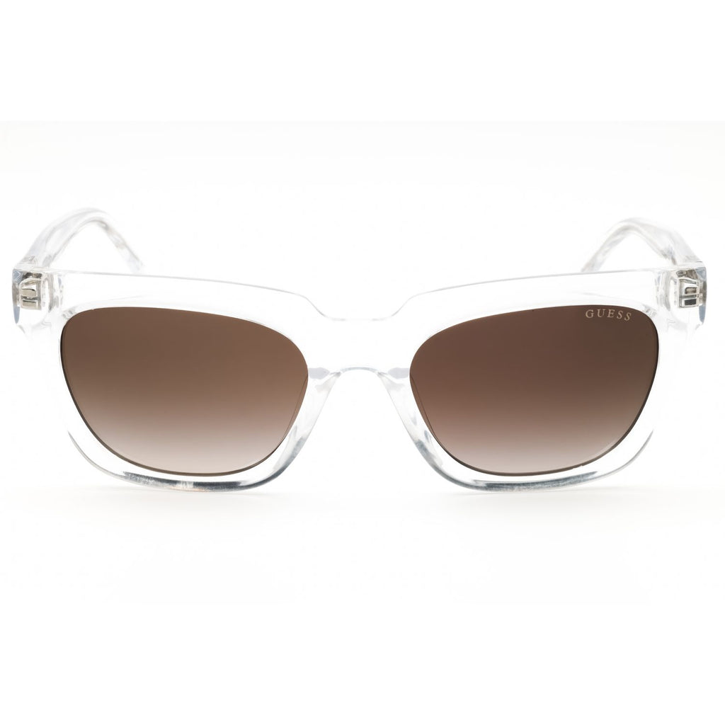 Guess GU00206 Men's Rectangular Sunglasses – Crystal