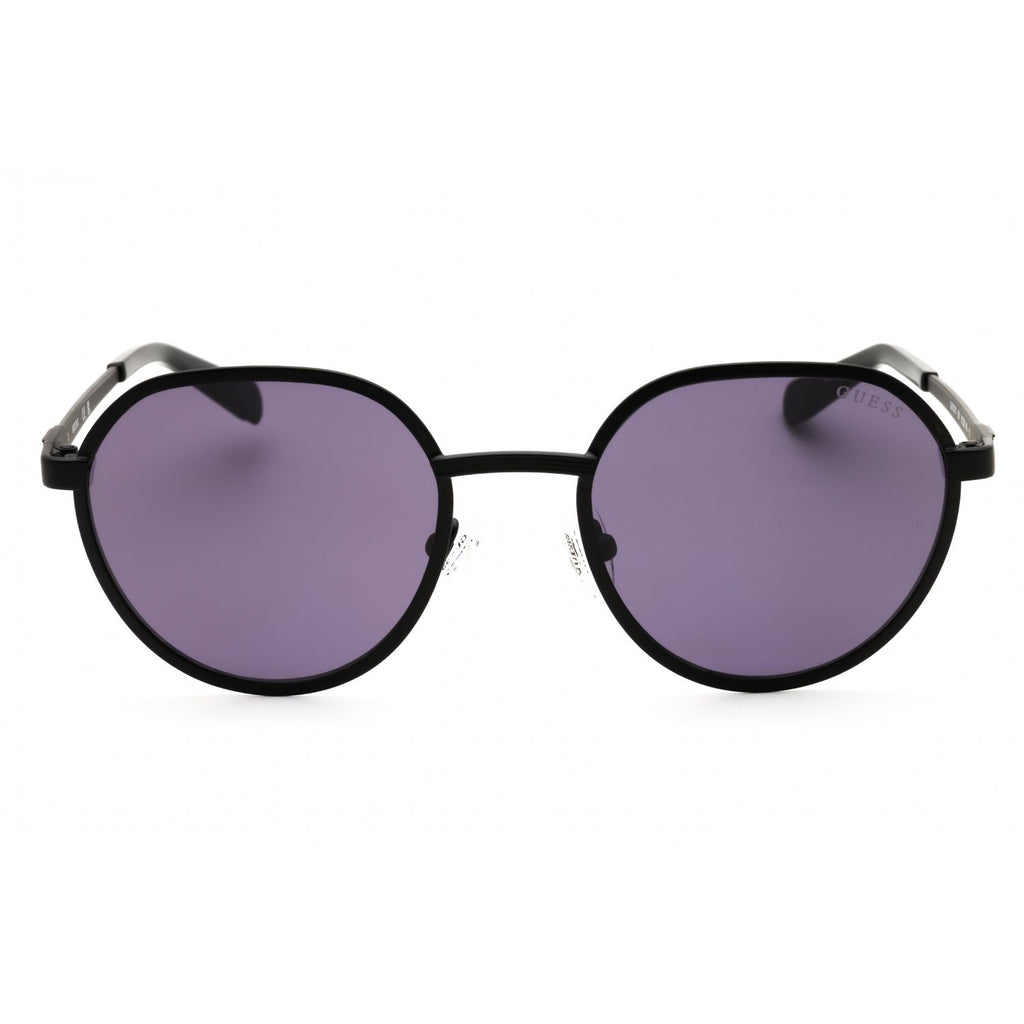 Guess GU00207 Men's Round Sunglasses – Matte Black