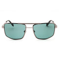 Guess GU00208 Men's Rectangular Sunglasses – Shiny Gunmetal