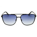 Guess GU00210 Men's Rectangular Polarized Sunglasses – Matte Black