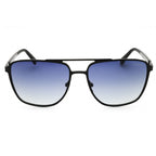 Guess GU00210 Men's Rectangular Polarized Sunglasses – Matte Black