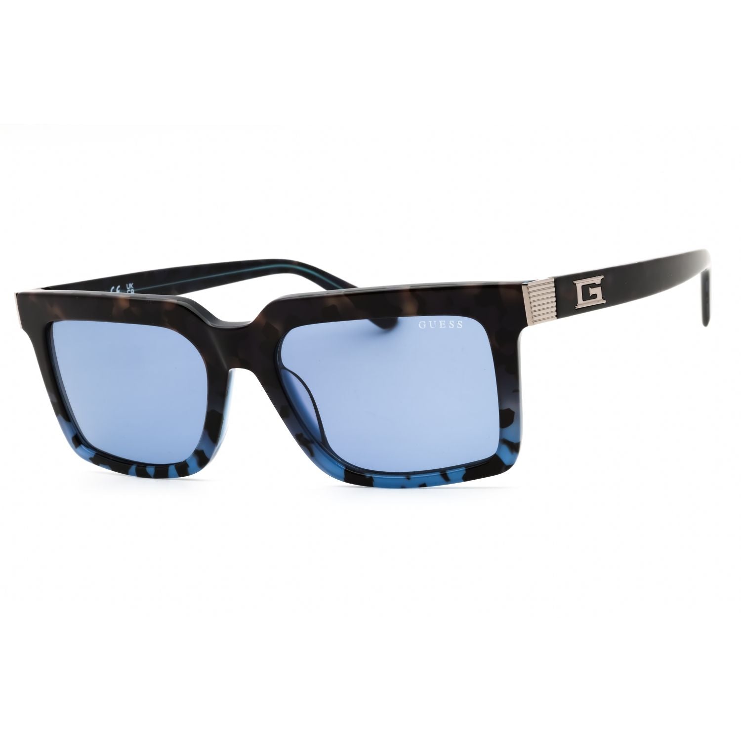 Guess GU00213 Men's Rectangular Sunglasses – Blue