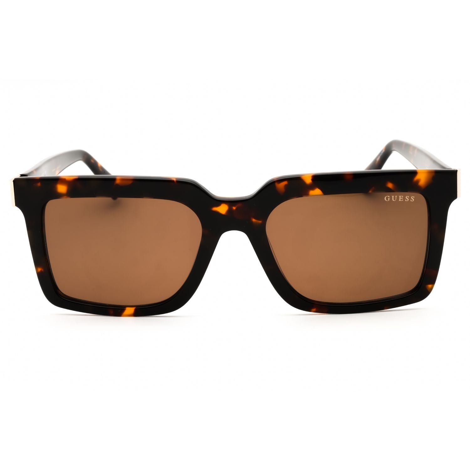 Guess GU00213 Dark Havana / Brown Rectangular Sunglasses