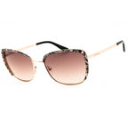 Guess GU00218 Women's Cat Eye Sunglasses – Shiny Rose Gold