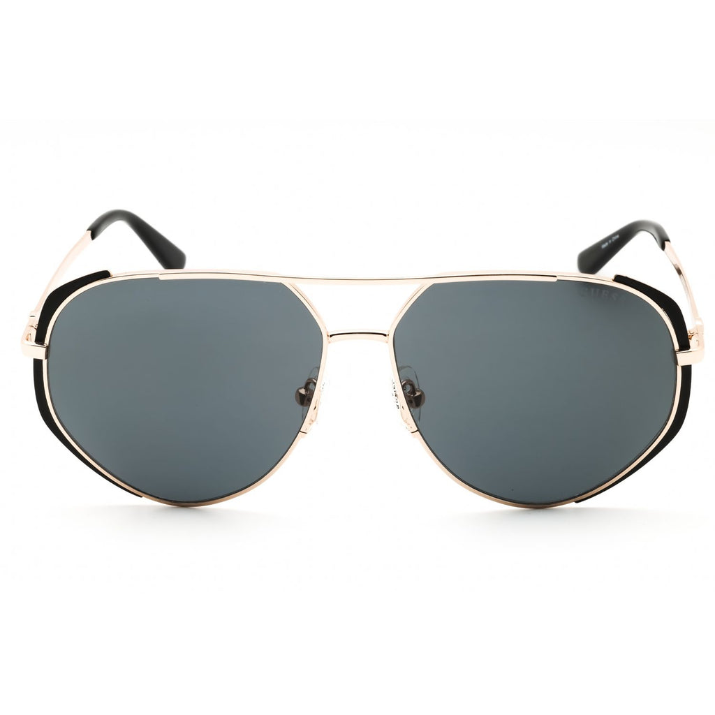 Guess GU00219 Women's Aviator Sunglasses – Matte Black
