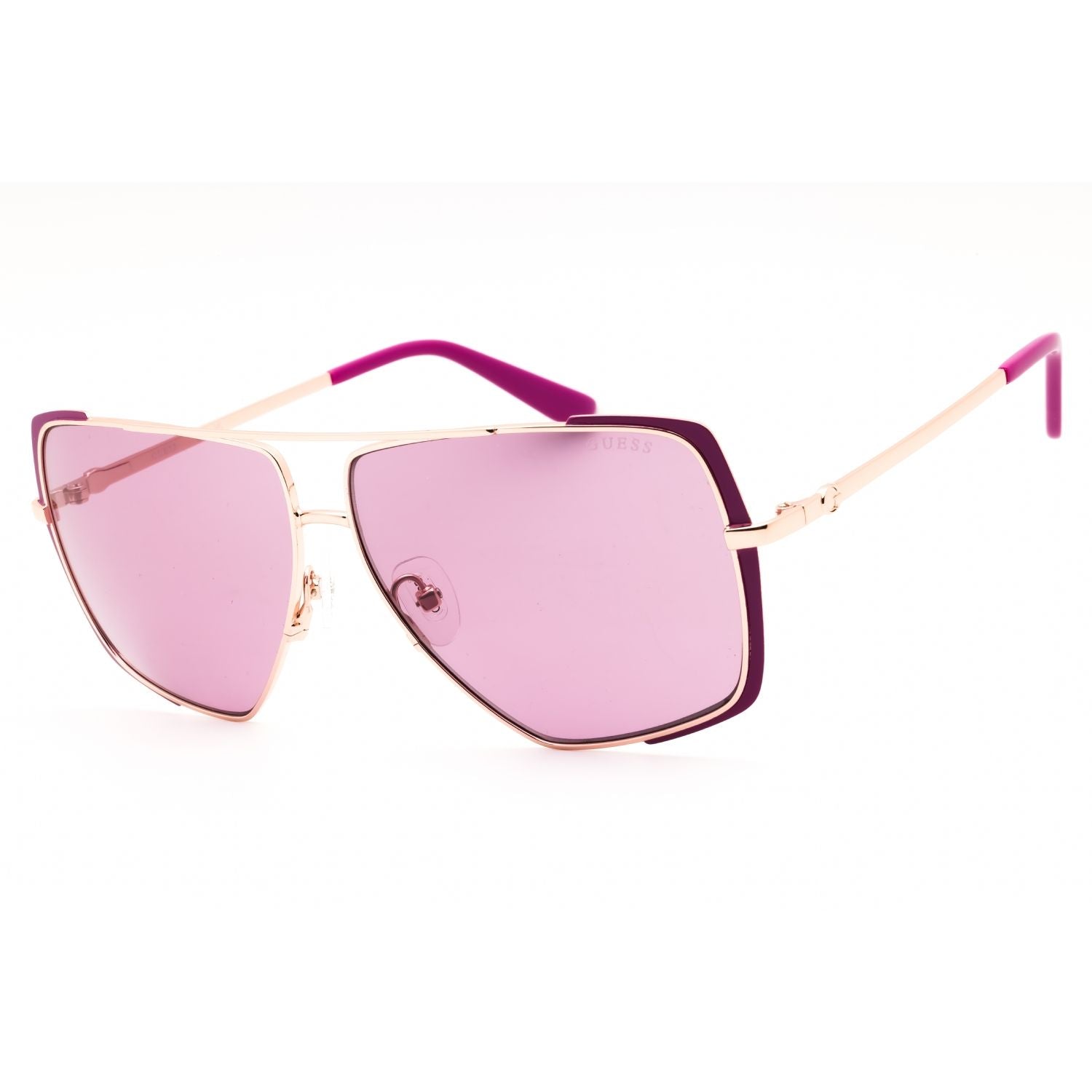 Guess GU00220 Women's Oversized Sunglasses – Matte Violet