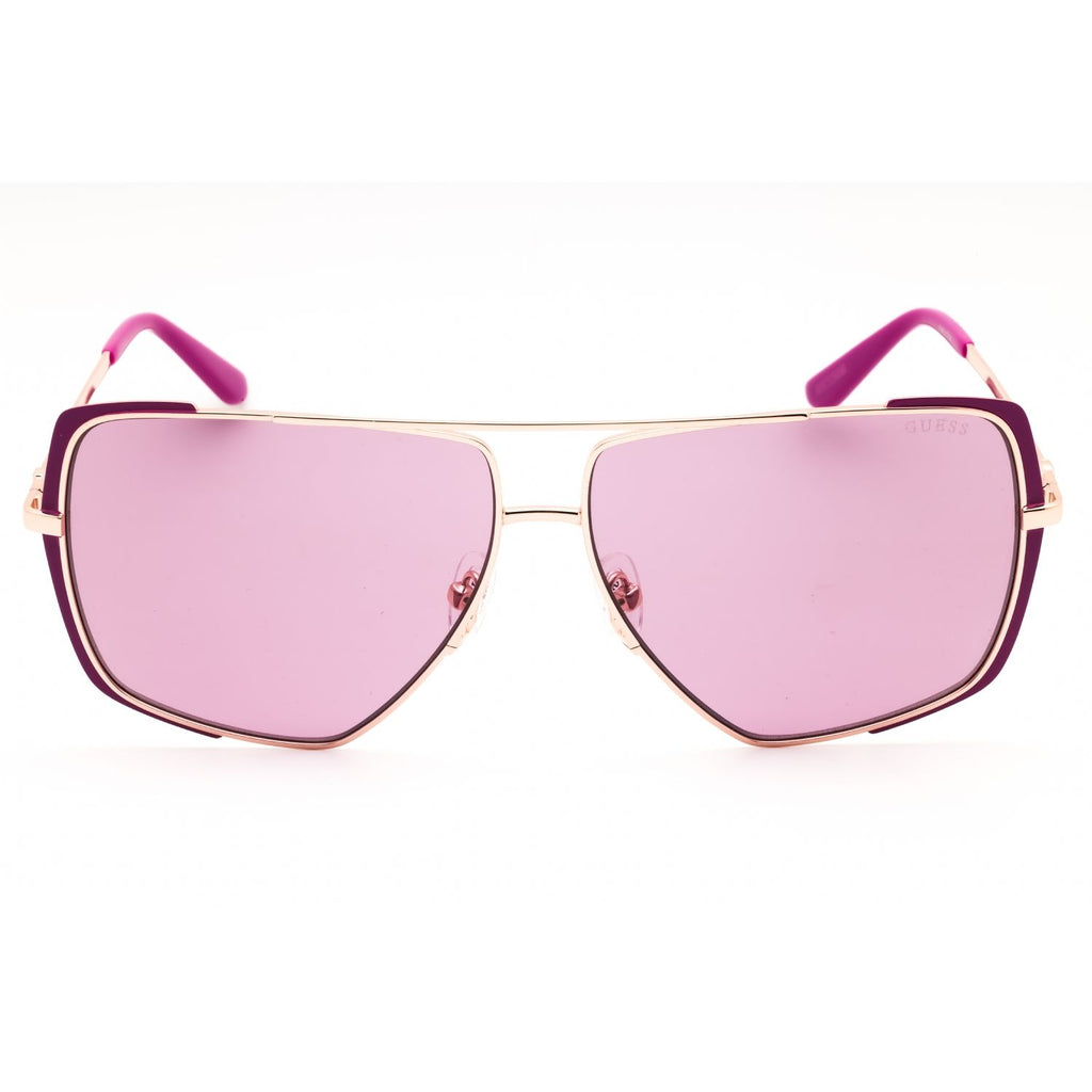 Guess GU00220 Women's Oversized Sunglasses – Matte Violet