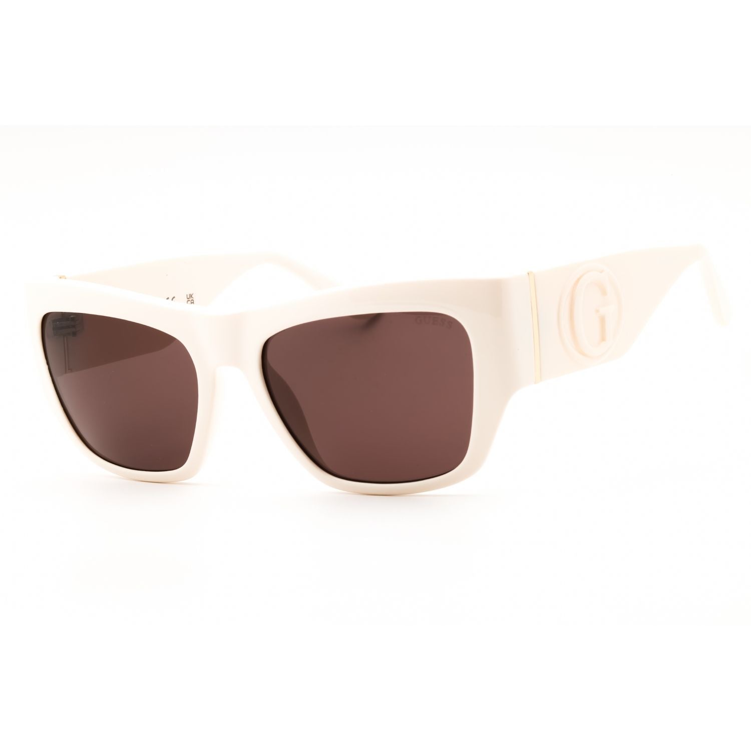 Guess GU00252 Women's Rectangular Sunglasses – Ivory