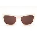 Guess GU00252 Women's Rectangular Sunglasses – Ivory