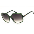 Guess GU00257 Women's Oversized Sunglasses – Shiny Dark Green