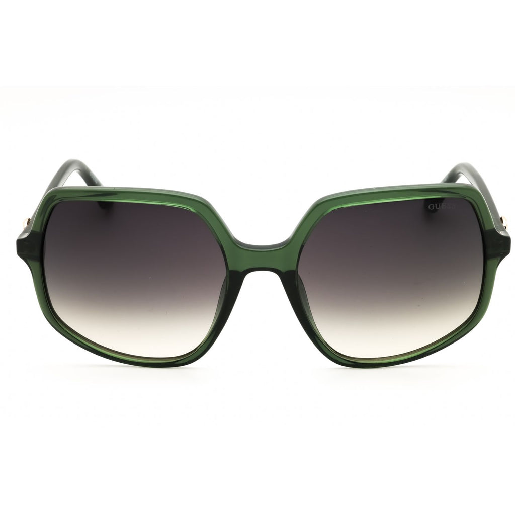 Guess GU00257 Women's Oversized Sunglasses – Shiny Dark Green