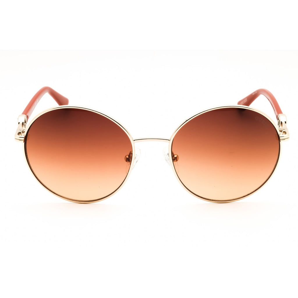 Guess GU00260 Women's Round Sunglasses – Gold