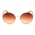 Guess GU00260 Women's Round Sunglasses – Gold