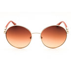 Guess GU00260 Women's Round Sunglasses – Gold