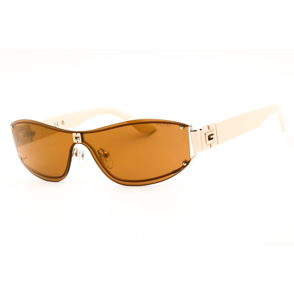 Guess GU00263 Women's Shield Sunglasses – Gold
