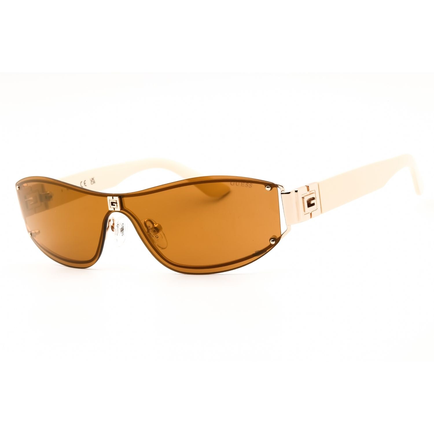 Guess GU00263 Women's Shield Sunglasses – Gold