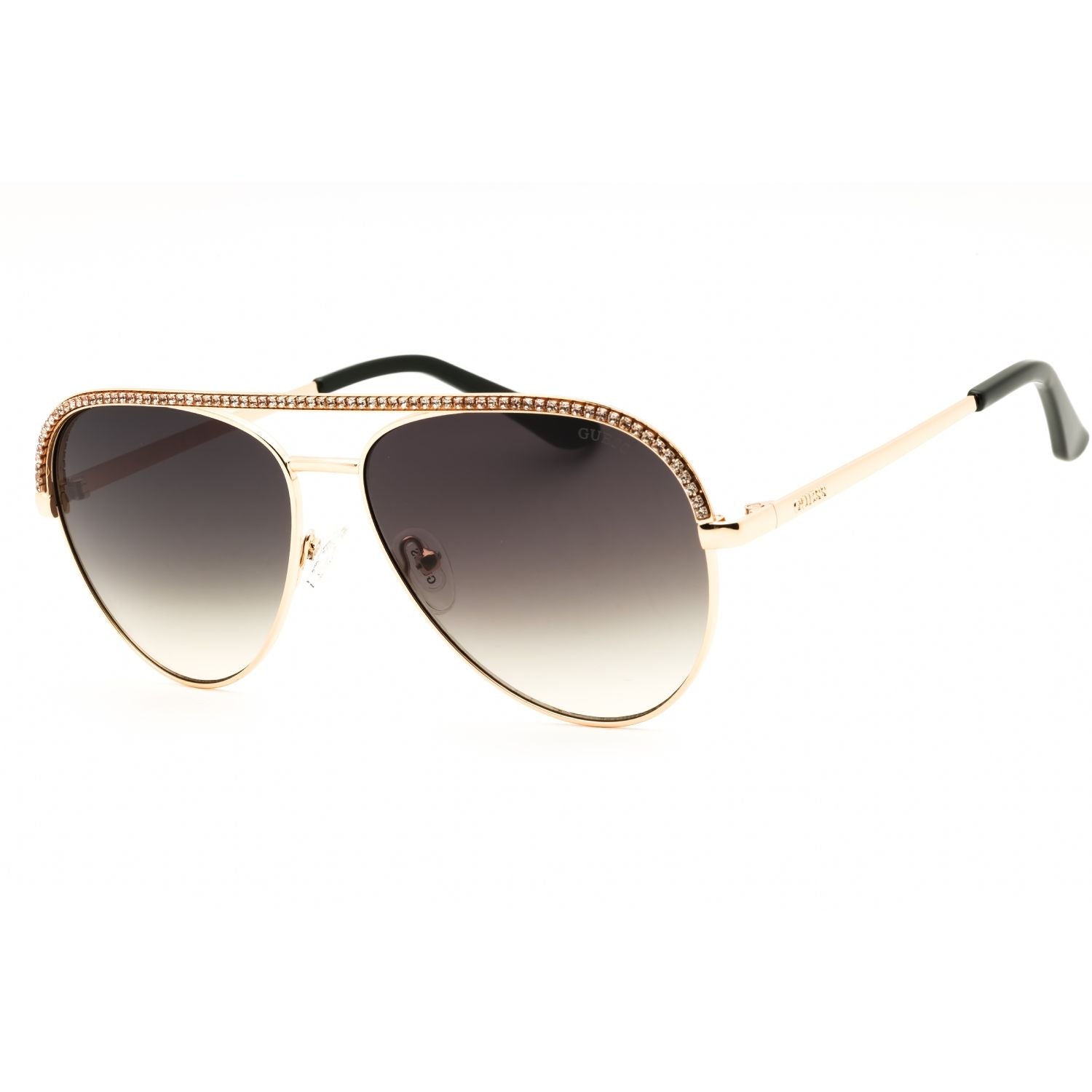 Guess GU00271 Women's Aviator Sunglasses – Shiny Deep Gold