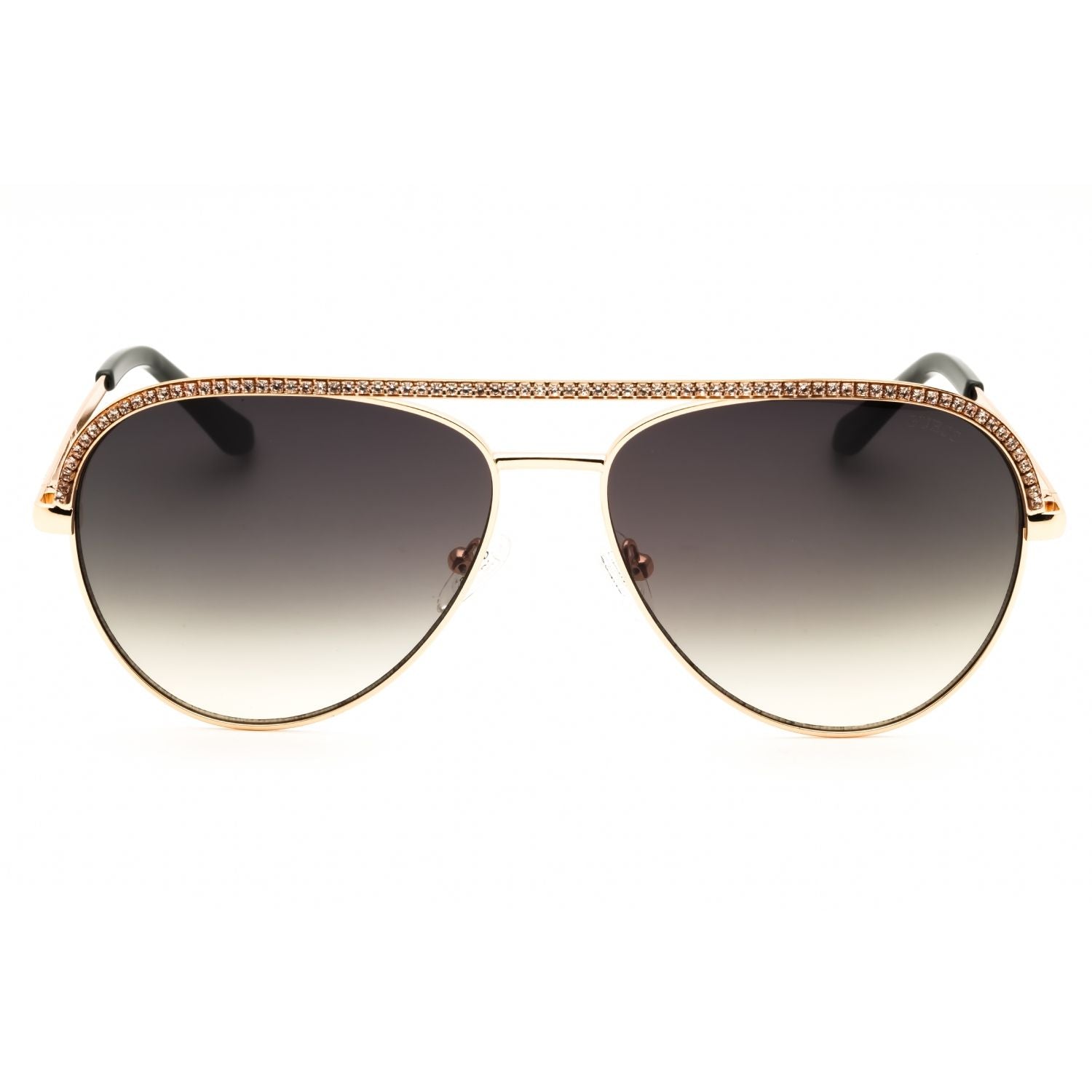 Guess GU00271 Women's Aviator Sunglasses – Shiny Deep Gold