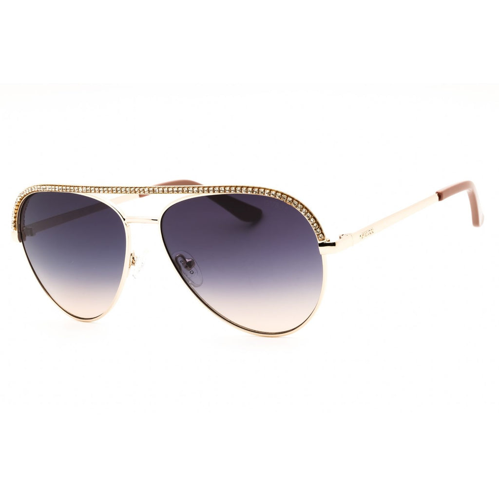Guess GU00271 Women's Aviator Sunglasses – Gold