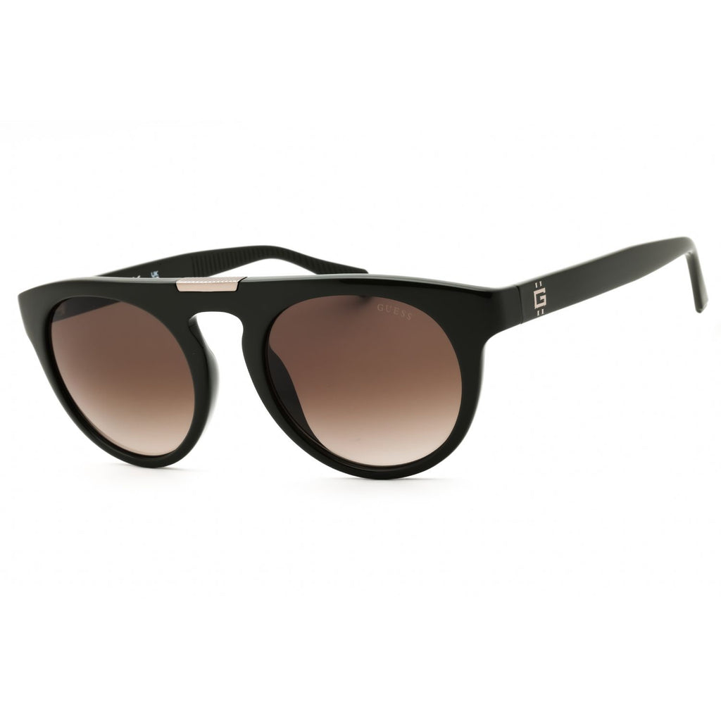Guess GU00275 Men's Round Sunglasses – Shiny Dark Green
