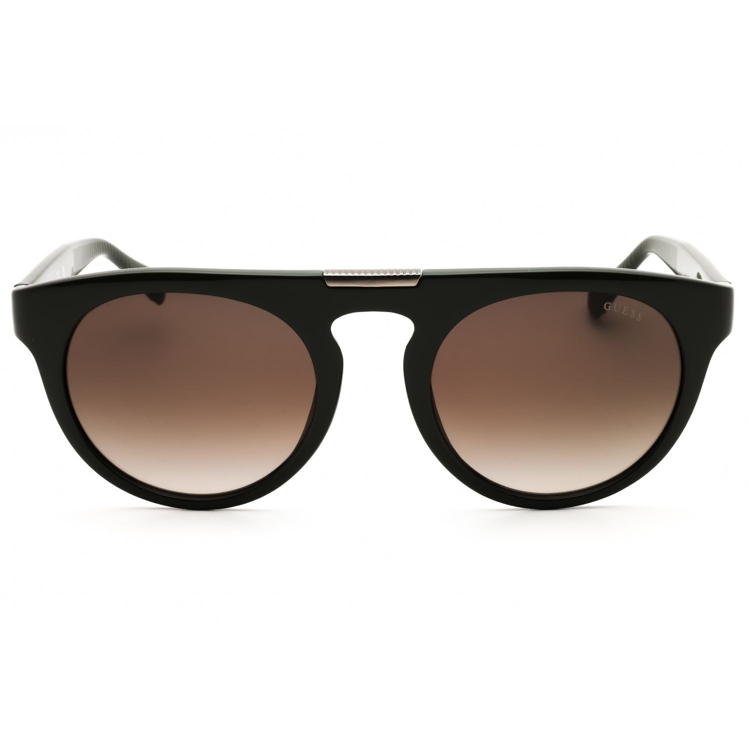 Guess GU00275 Men's Round Sunglasses – Shiny Dark Green