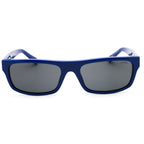 Guess GU00276 Men's Rectangular Sunglasses – Shiny Blue