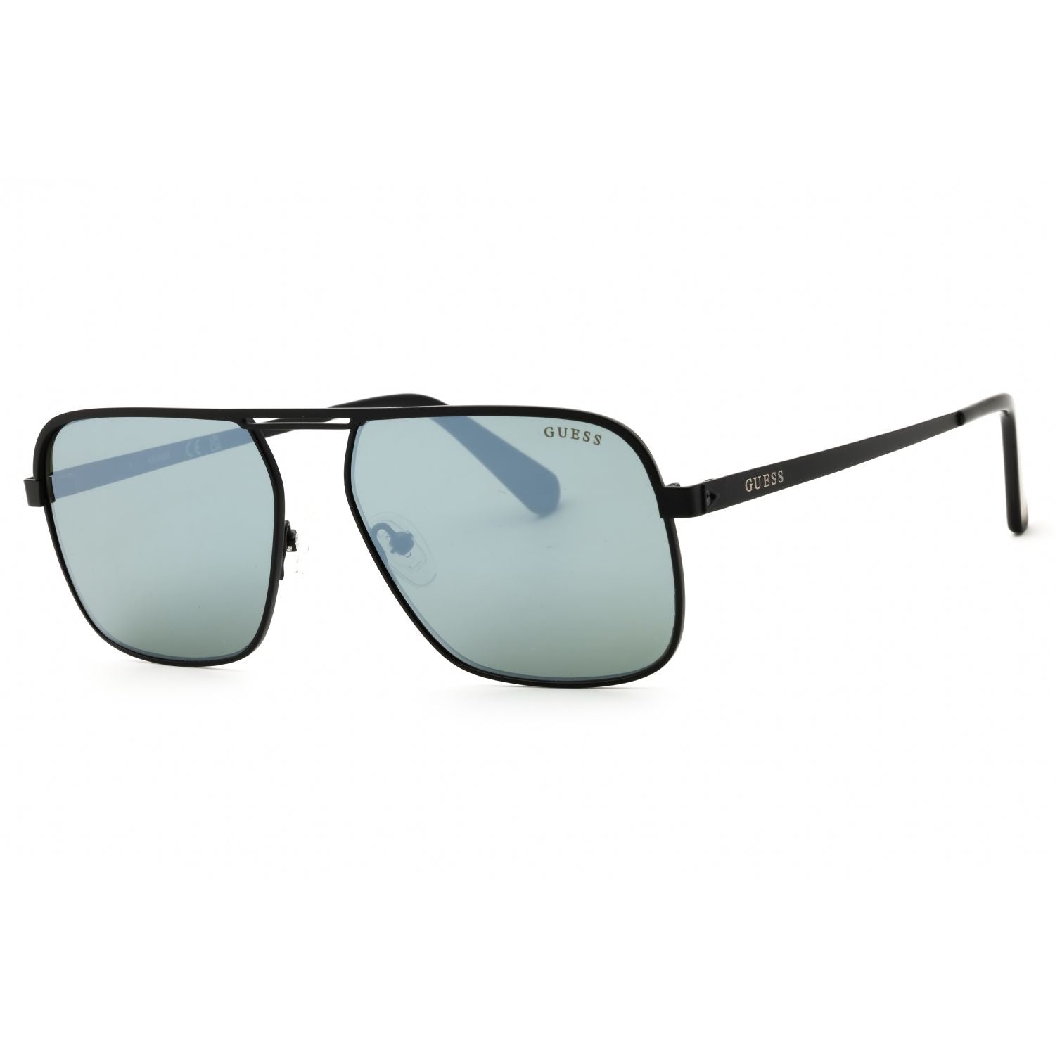 Guess GU6939 Men's Rectangular Sunglasses – Matte Black