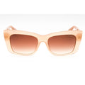 Guess GU7890 Cat Eye Sunglasses Shiny Beige Gradient Brown