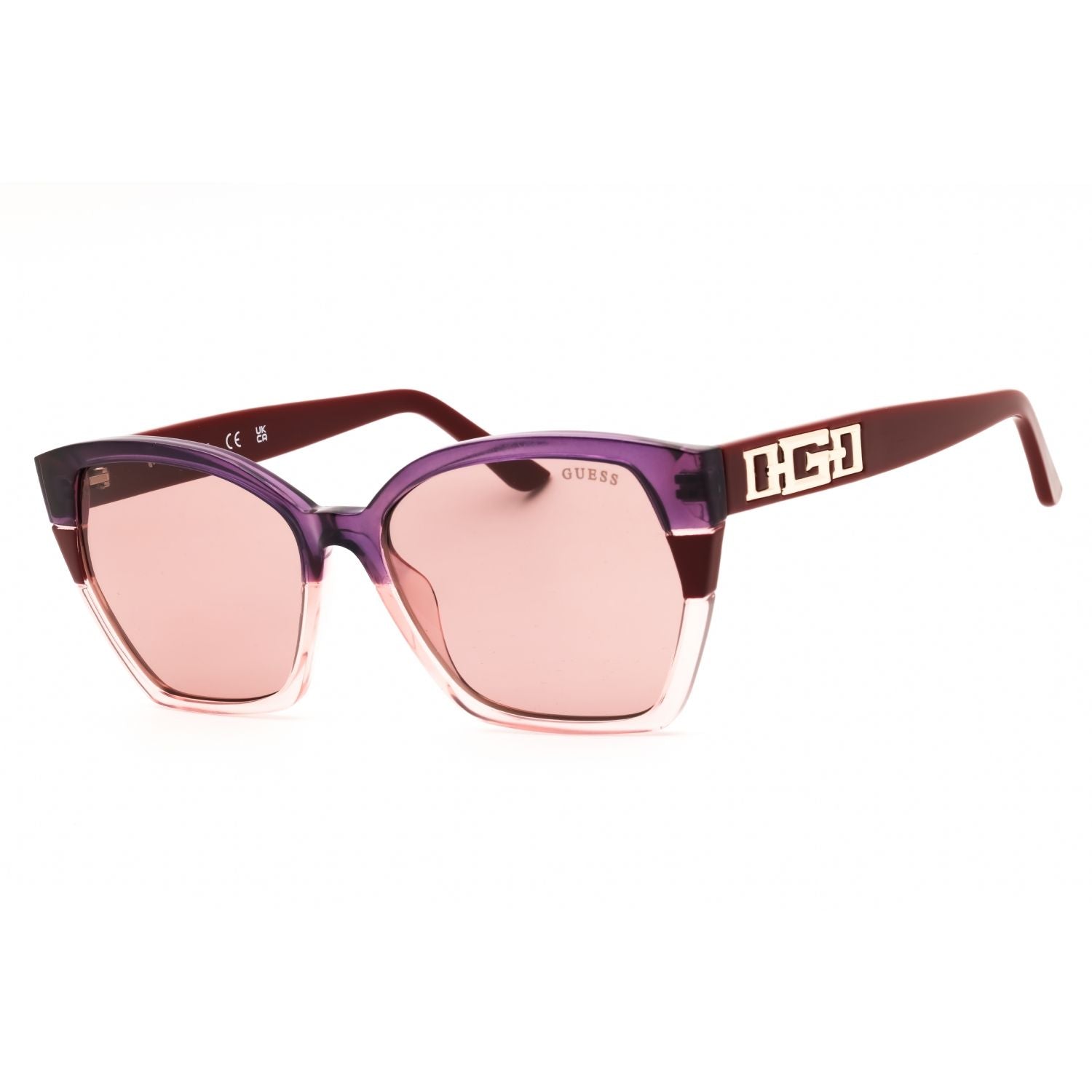 Guess GU7912 Women's Rectangular Sunglasses – Bordeaux