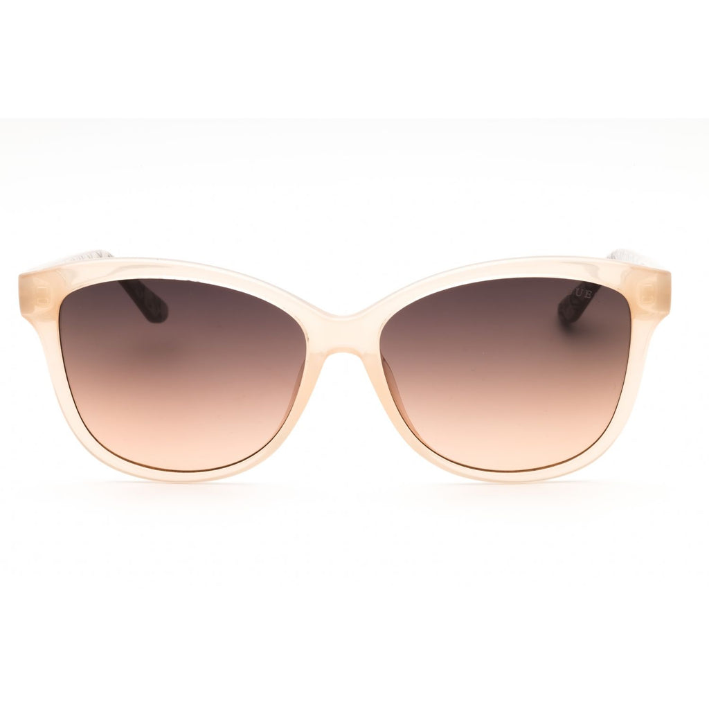 Guess GU7920 Women's Rectangular Sunglasses – Shiny Beige