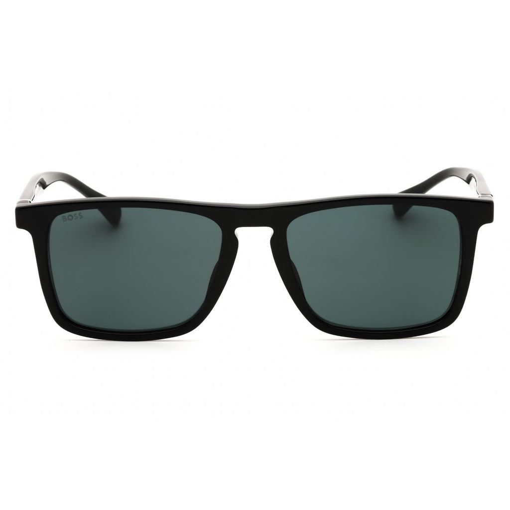 Hugo Boss BOSS 1082/S/IT Rectangular Sunglasses Black/Green