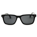 Hugo Boss BOSS 1352/U/S Rectangular Polarized Sunglasses Black/Grey