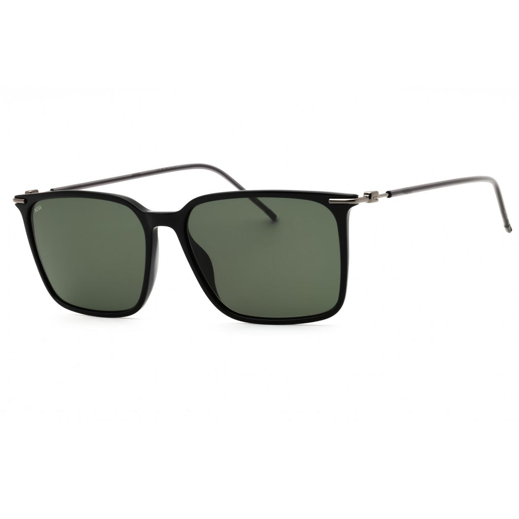 Hugo Boss BOSS 1371/S Rectangular Sunglasses Black/Green
