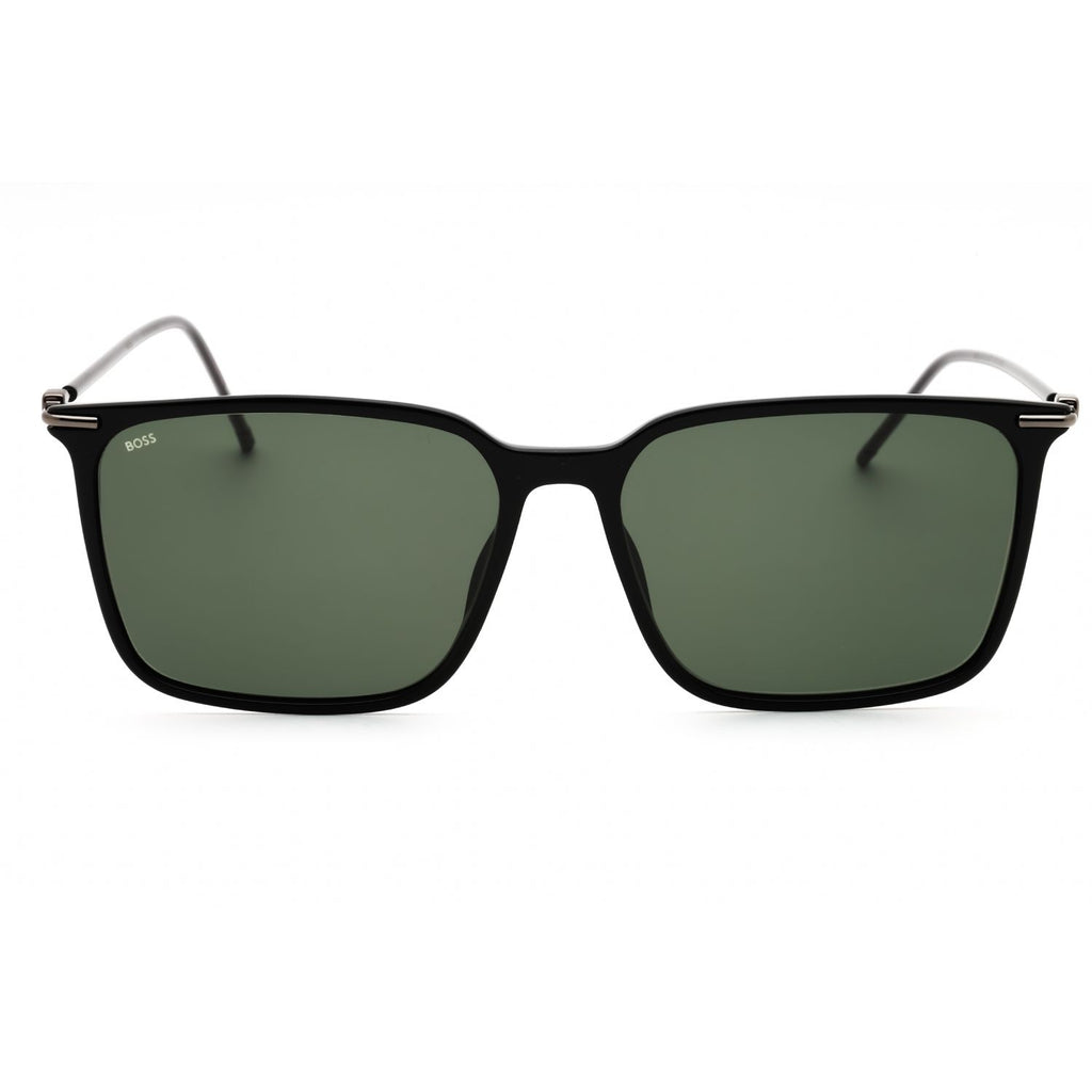 Hugo Boss BOSS 1371/S Rectangular Sunglasses Black/Green