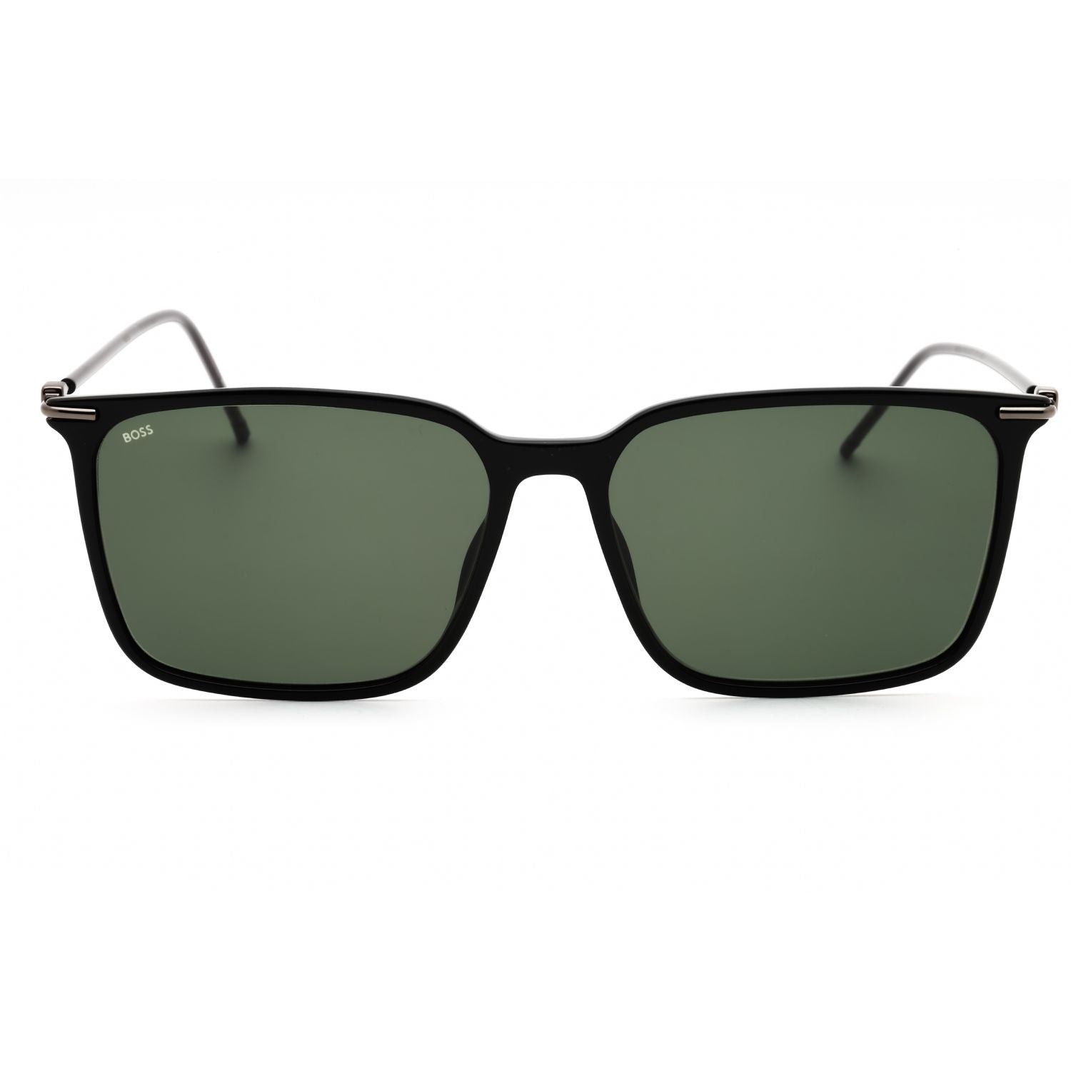 Hugo Boss BOSS 1371/S Rectangular Sunglasses Black/Green
