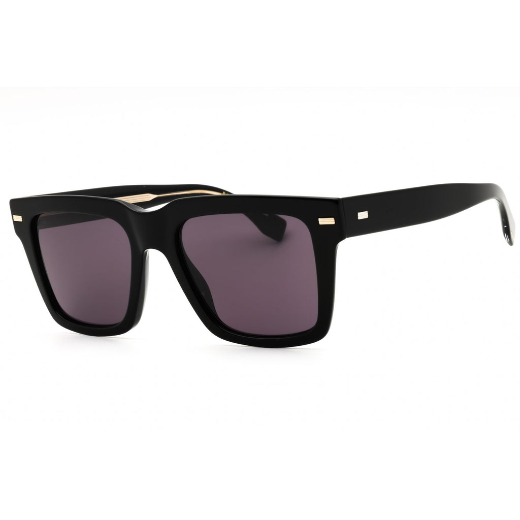 Hugo Boss BOSS 1442/S Rectangular Sunglasses Black/Dark Grey