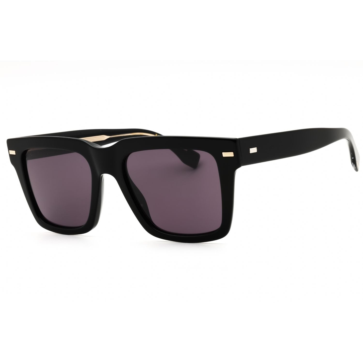Hugo Boss BOSS 1442/S Rectangular Sunglasses Black/Dark Grey