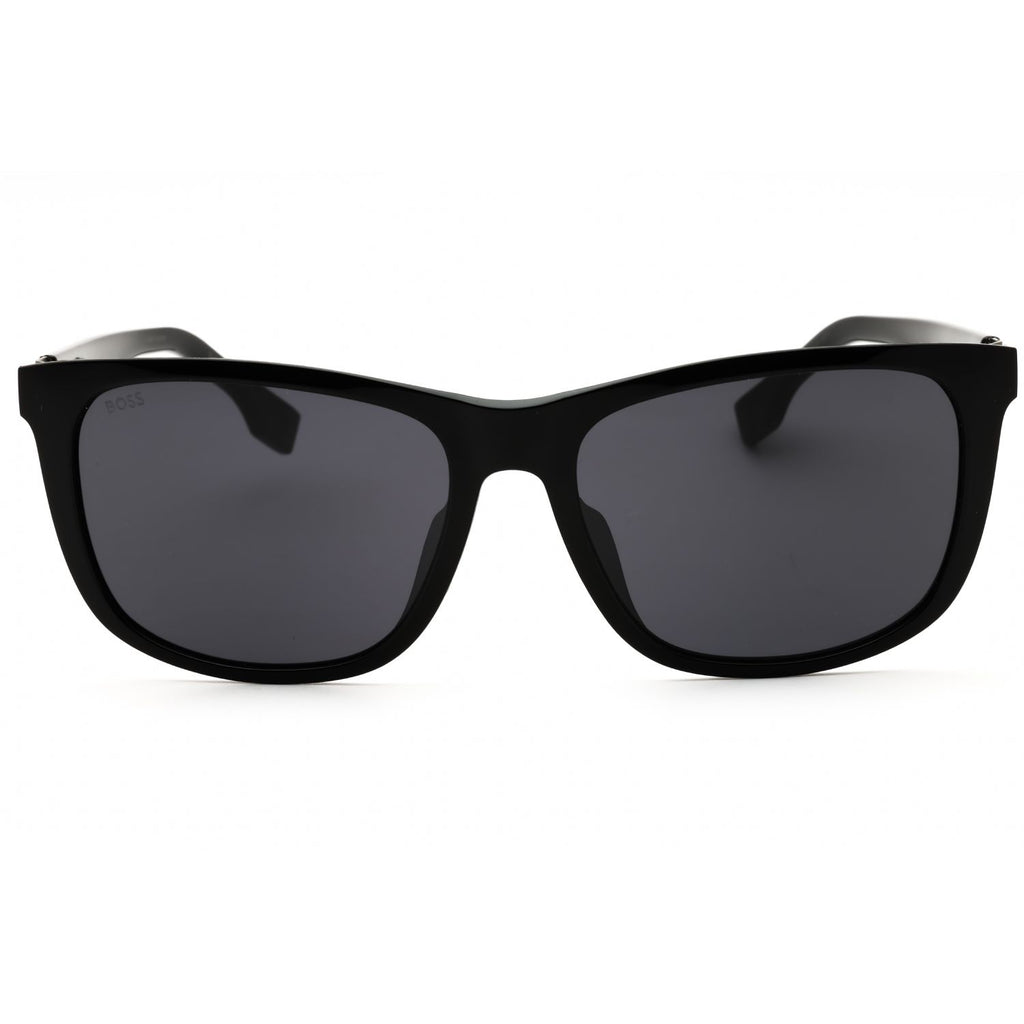Hugo Boss BOSS 1617/F/S Rectangular Sunglasses Black/Grey