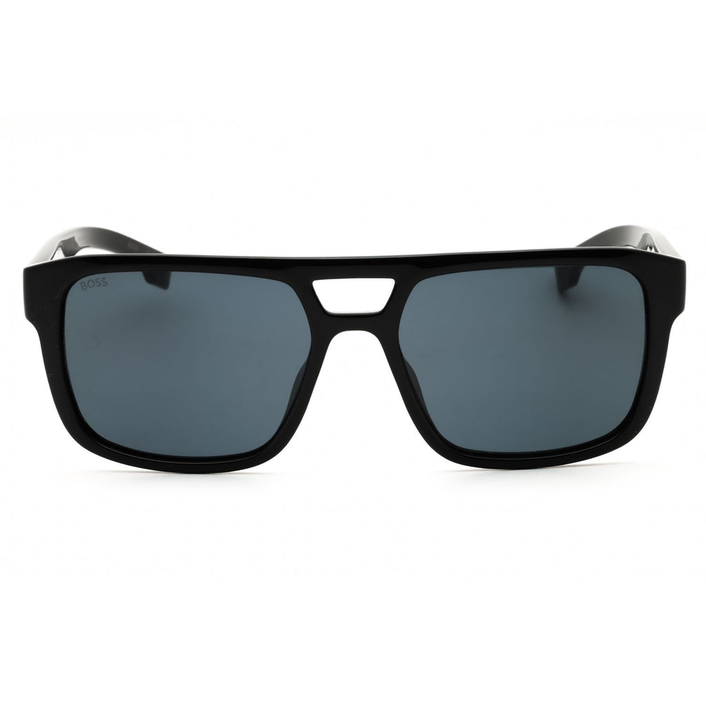 Hugo Boss BOSS 1648/S Rectangular Sunglasses Black/Grey
