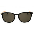 Hugo Boss BOSS 1668/F/SK Rectangular Sunglasses Black/Grey