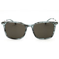 Hugo Boss BOSS 1694/S Rectangular Sunglasses Striped Grey Frame Grey Lens
