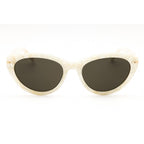 Hugo Boss BOSS 1779/S 07AP IR Pearld White Grey Cat Eye Women's Sunglasses