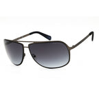 Kenneth Cole New York KC00022 Aviator Sunglasses Matte Gunmetal/Gradient Smoke