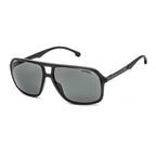 Carrera 8035/S Grey / Grey Polarized Rectangular Sunglasses